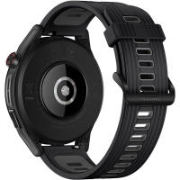 Caliente Huawei Watch GT Runner 4GB RUN-B19 Correa de silicona suave de fibra de polímero duradera GNSS de cinco sistemas de doble banda - Negro - details 2