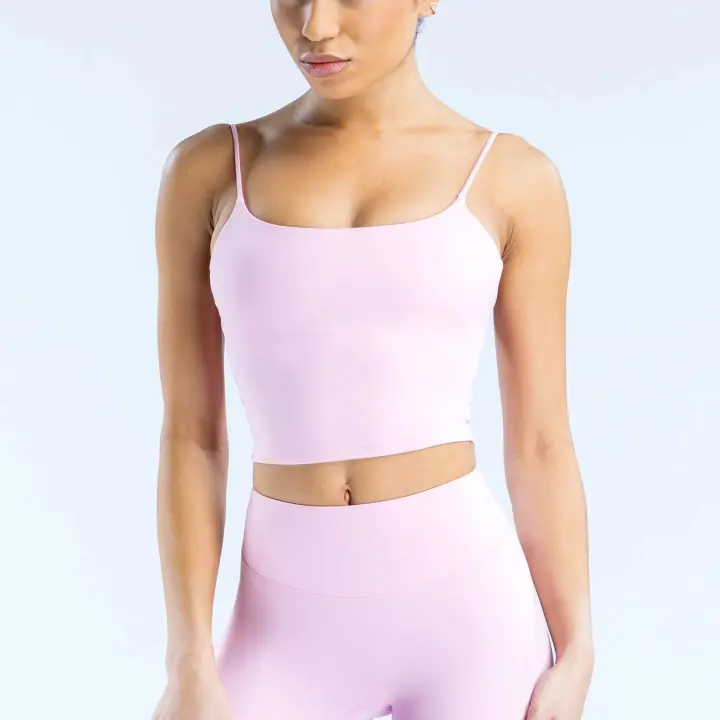 Nuevo top de tirantes de spandex Origin, adecuado para el fitness femenino, estiramientos, ropa de yoga transpirable. ﻿ - 1