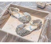 Zapatos planos de princesa de cristal para niños, modelo de anfitrión de escenario de actuación, compañero de clase de pasarela - details 11