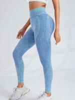 Body sin costuras para gimnasio para mujer, pantalones de yoga de secado rápido para realzar la cadera, monos deportivos con texto para correr y mujer - details 22