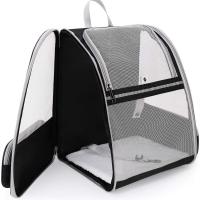 Mochila portátil para mascotas, bolsas plegables de gran capacidad para viajes para cachorros, cómoda y transpirable bolsa de transporte para gatos, viajes al aire libre - details 9