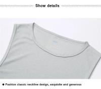 Camisetas deportivas sin mangas de secado rápido para hombre, camisetas sin mangas de malla para correr, entrenamiento, baloncesto, chalecos de gimnasio holgados, verano, maratón - details 8