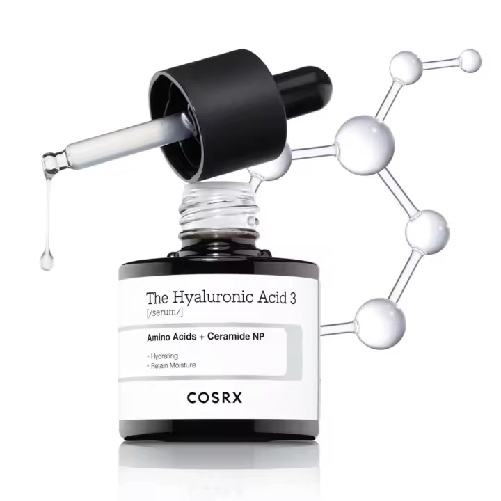 COSRX Suero de ácido hialurónico de sodio puro al 3%, suero facial hidratante que aumenta la humedad para líneas finas, arrugas, regordetas y reparadoras secas - 1