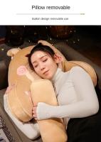 Almohada multifuncional para cabecero de cama, cojín grande de dibujos animados, bolsa suave para sofá - details 4