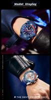 Reloj Deportivo de Cuarzo Mini Focus Impermeable, Multifuncional con Toma de Cuerda Giratoria y Dial Luminoso Regalo Perfecto para él - details 10