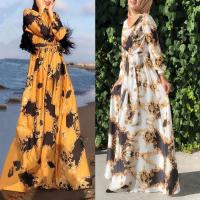 Ropa de primavera, vestidos personalizados de moda con lazo impreso para mujer - details 3