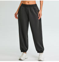 Otoño Invierno nuevos pantalones deportivos de cintura alta Modal suave Jogger correr entrenamiento suelto Casual Fitness pantalones largos - details 38