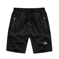 Pantalones cortos de algodón de los hombres casuales verano nueva moda con bolsillos laterales y cremallera pantalones de correr al aire libre - details 7