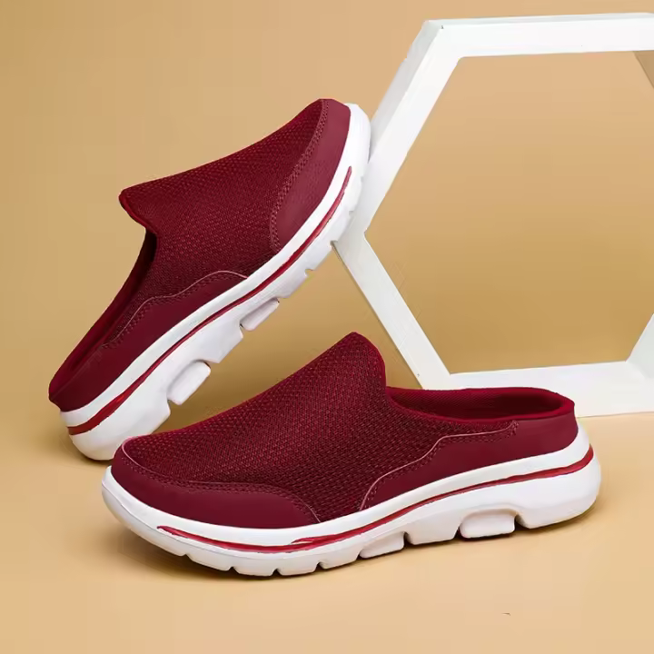 Zapatillas de verano transpirables para Hombre, Zapatillas de interior para el hogar, chanclas con parte inferior gruesa, zapatos para caminar a la moda para parejas, - 1