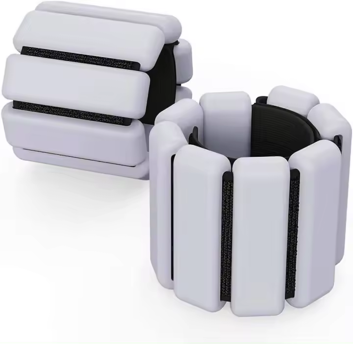 Set de Pesas para el Muñeca-Tornillo Ajustables para Ejercicio Equipo de Fitness para Caminar, Jogging, Yoga, Aeróbicos, Pilates Bracelete de Soporte de Peso para Entrenadores de Núcleo y Abdominal - 1