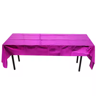 Mantel impermeable desechable, tela Rectangular, decoración para fiesta de cumpleaños y boda, manteles festivos para mesa - 1