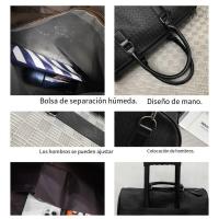 Bolsa de viaje de gran capacidad para Excursiones cortas, Bolsa de mano simple, Separación seca y húmeda, Bolsa de fitness de moda - details 2