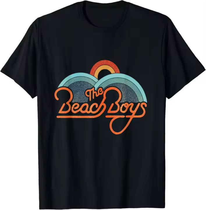 Camiseta de cuello redondo ajustada de algodón negro Simple para niños, camiseta de playa - 1