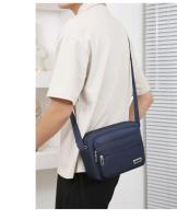 Bolso cruzado para hombre, bolso de hombro individual estilo viajero de gran capacidad, bolsos cruzados de ocio a la moda para hombre - details 14