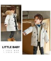 Chaqueta de Plumífero de Pato Blanco para Invierno 2025 Abrigo Exterior Cálido para Niños y Niñas - details 12