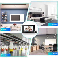 Timbre de Puerta con Ventana de 4.3 Pulgadas Monitor de Visión de Puerta 720P Ángulo de 120° Cámara de Seguridad para Hogar y Apartamento Producto Normal con Batería y Tecnología de Conexión Cableada - details 3