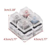 Tester Cherry Kailh Gateron Switches Sampler nical Keyboard Acrylic Base Translucent Keycaps Testing Tool - details 5