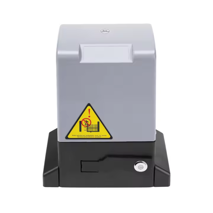 Kit de abridor automático de puerta corredera con Control remoto, 2 transmisores de mano, protección de temperatura impermeable - 1