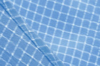 Elegante estilo de color en contraste a cuadros Hepburn con cinturilla fina, de gran tamaño - details 12