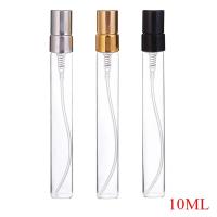 Hidratante, tapa dorada y plateada, viales de muestra, contenedor cosmético transparente, atomizador de Perfume, botella de vidrio recargable, botella pulverizadora - details 2