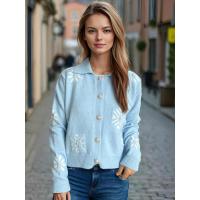 Suéteres de punto para mujer en estilo coreano Moda casual Corto t Primavera Otoño Ideal para salir - details 15