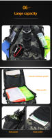 Mochila de pesca de gran capacidad para hombre, bolsa táctica Molle para senderismo, Camping, con caña de fundición de señal láser - details 8