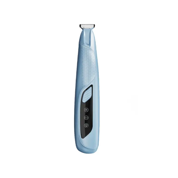 Cortadora de pelo para mascotas multicolor, recargable con luz LED, portátil, segura para gatos, perros, pata/pie/oído/ojo, cortadora de pelo eléctrica para mascotas - 1