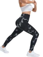 Pantalones de Yoga de Cintura Alta con Nudo de Melocotón Malla Deportiva de Cintura Larga Sin Costuras para Levantamiento de Abdomen y Glúteos en Mujeres - details 9