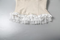 BUNO-Conjunto de 2 piezas de Patchwork de encaje de Nibber para mujer, traje de tendencia - details 10