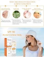 Crema solar blanqueadora para el cuerpo y la cara, crema protectora solar SPF 90, crema protectora para la piel, antienvejecimiento, control de aceite, cuidado de la piel hidratante - details 4