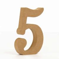 Ártesanía de Números Árabes de Madera 10cm de Largo Ideal para Fiestas, Bodas, Decoración del Hogar - details 6