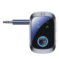 Receptor y transmisor de Audio multipunto 2 en 1, Bluetooth 5,4, 3,5mm, AUX, HIFI, HD, adaptador inalámbrico de avión de baja latencia con micrófono - details 17