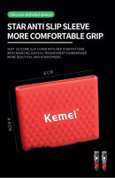 Kemei-máquina de corte de pelo corporal transparente para hombres, cortadora de pelo eléctrica inalámbrica, cortadora profesional de barbería, USB, KM-NG108 - details 11