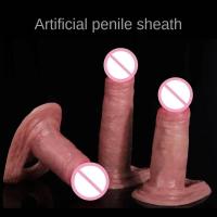 Funda de silicona reutilizable Leten para retrasar la eyaculación, alargador súper suave, condón para parejas, juguetes sexuales para hombres - details 15