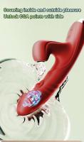 Leten potente para mujer estimulador de clítoris punto G masajeador vaginal 10 modos vibrador Anal consolador juguetes sexuales para adultos 18+ - details 5