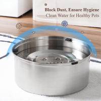 Cuenco flotante antideslizante de acero inoxidable 304 para mascotas: alimentador de agua y comida a prueba de derrames con diseño resistente para perros - details 3
