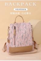 Mochila de nailon para mujer, bolso de hombro, escolar, ligero, de viaje, 2023 - details 1