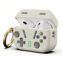 Funda Protectora de Silicona para AirPods Pro 2 Diseño de Consola de Juegos con Llavero - details 3