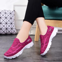 Zapatos de mujer nuevos viejos zapatos de tela de Beijing caminar de suela suave ancianos zapatos deportivos casuales zapatos de madre de moda - details 5