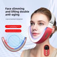 Instrumento de Belleza Inteligente V-Face Masajeador de Piel Facial Artefacto de Ahorro Facial Control Remoto - details 0