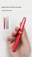 82 pluma estilográfica 0,38/0,5/0,7mm punta Extra fina Clip plateado bolígrafos elegantes de lujo escritura suministros escolares de oficina papelería - details 5