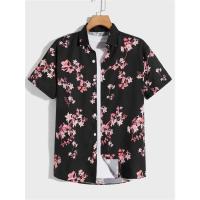 Camiseta de Verano de Playa Hawaiiana Estampado de Denim 3D para Hombres Manga Corta Transpirable - details 19