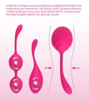 Pesas Kegel para Mujeres Entrenador de Músculos Vaginales Juguete Sexual Adulto Marca Leten - details 3