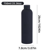 Taza termo pequeña de acero inoxidable 500/750ML ideal para deportes cubierta gruesa - details 6