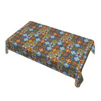 Mantel rectangular Talavera mexicano para fiesta, manteles impermeables para mesa de comedor, cocina, decoración del hogar - details 22