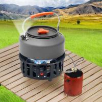 Estufa de gas de encendido electrónico de 21000W con adaptador, horno portátil para exteriores, quemador de barbacoa de metal, utensilios, accesorios de cocina - details 8
