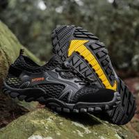 Zapatillas de Correr de Sendero Premium Impermeables Calzado de Montañismo y Agua Antideslizante para Hombres Secado Rápido, Diseño Distintivo - details 10