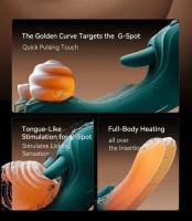 Embalaje privado SEXY ZALO ARES G-pot y vibrador calentable para clítoris, estimulador de clítoris interno femenino, Maager vibratorio para sexo adulto - details 1