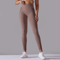 Hamidou-Pantalones deportivos sin costuras para mujer, mallas de Yoga de cintura alta, ropa de gimnasio, entrenamiento de glúteos de burbujas, pantalones para correr, Leggings de gimnasio con levantamiento de caderas - details 30