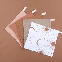 Toallas de algodón de gasa absorbentes suaves, paños de limpieza, toalla para la cara, baño de bebé, toallita de alimentación, 5 uds. - details 25